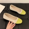 thumbnail image 4 of Wo-Fusoul Casual Shoes for Women, Fashionable Spring Style Large Size Color-Block Shallow-Mouth Flat Round-Toe Soft Upper, 4 of 5