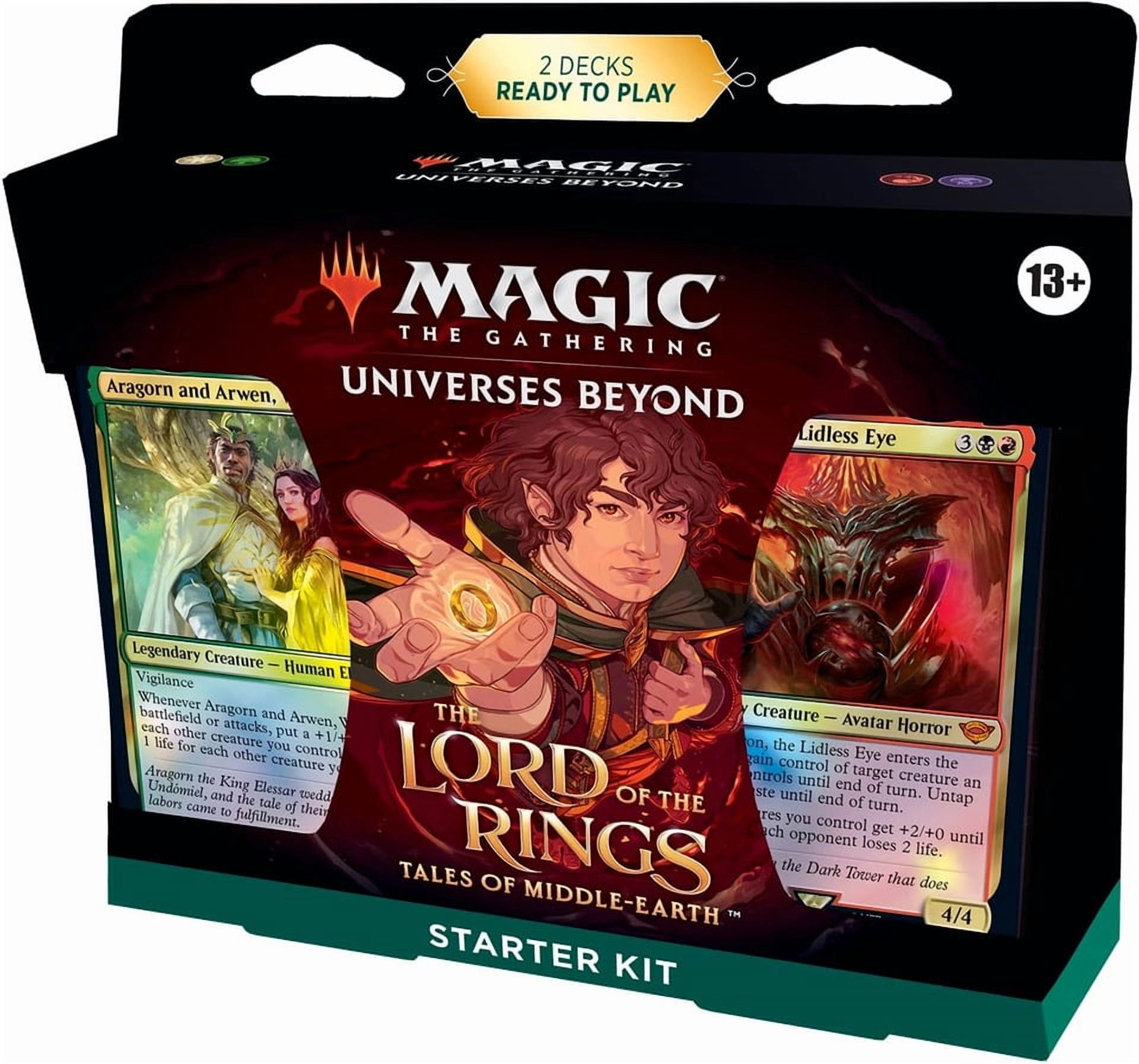 LORD OF THE RINGS Magic the Gathering UNIVERSES BEYOND MIDDLE EARTH Starter Kit