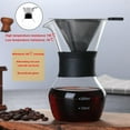 thumbnail image 3 of Coffee Maker Professional Coffee Dripper Manual Coffee Maker Eco Reusable Filter 00ml 300ml, 3 of 9