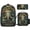 Color-2, variant on Vibrant Jungle Wildlife Scene 3pcs/Set Bags Laptop Daypack Backpack Lunch Bag Pencil Case