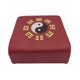 thumbnail image 3 of Cojín de meditación tipo puf tatami antideslizante, elegante cojín de suelo de madera de cuero sintético, asiento de meditación para adultos, sala de Estilo B, 3 of 8