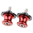 thumbnail image 1 of S SERENABLE 2pcs Motorcycle Swingarm Sliders Spools CNC Swingarm Bracket Screw 8mm, 1 of 7