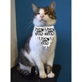 thumbnail image 2 of Live Love Meow Typography Bandana  -Image by Shutterstock,  Medium, 2 of 4