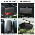 thumbnail image 4 of Soporte para anteojos de sol para parasol de coche, caja organizadora universal para anteojos de coche, accesorios para visera de vehículo, estuche protector de almacenamiento con oculto, 4 of 5