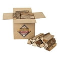thumbnail image 3 of Smoak Firewood 25-30 Pound Hickory Kiln Dried USDA Cooking Grade Wood Mini Logs, 3 of 5