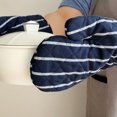 thumbnail image 4 of Shisuyan 4pcs Heat Resistant Mitt Mat Set Baking Cooking Sleeves Covers Kitchen Supplies, 4 of 9