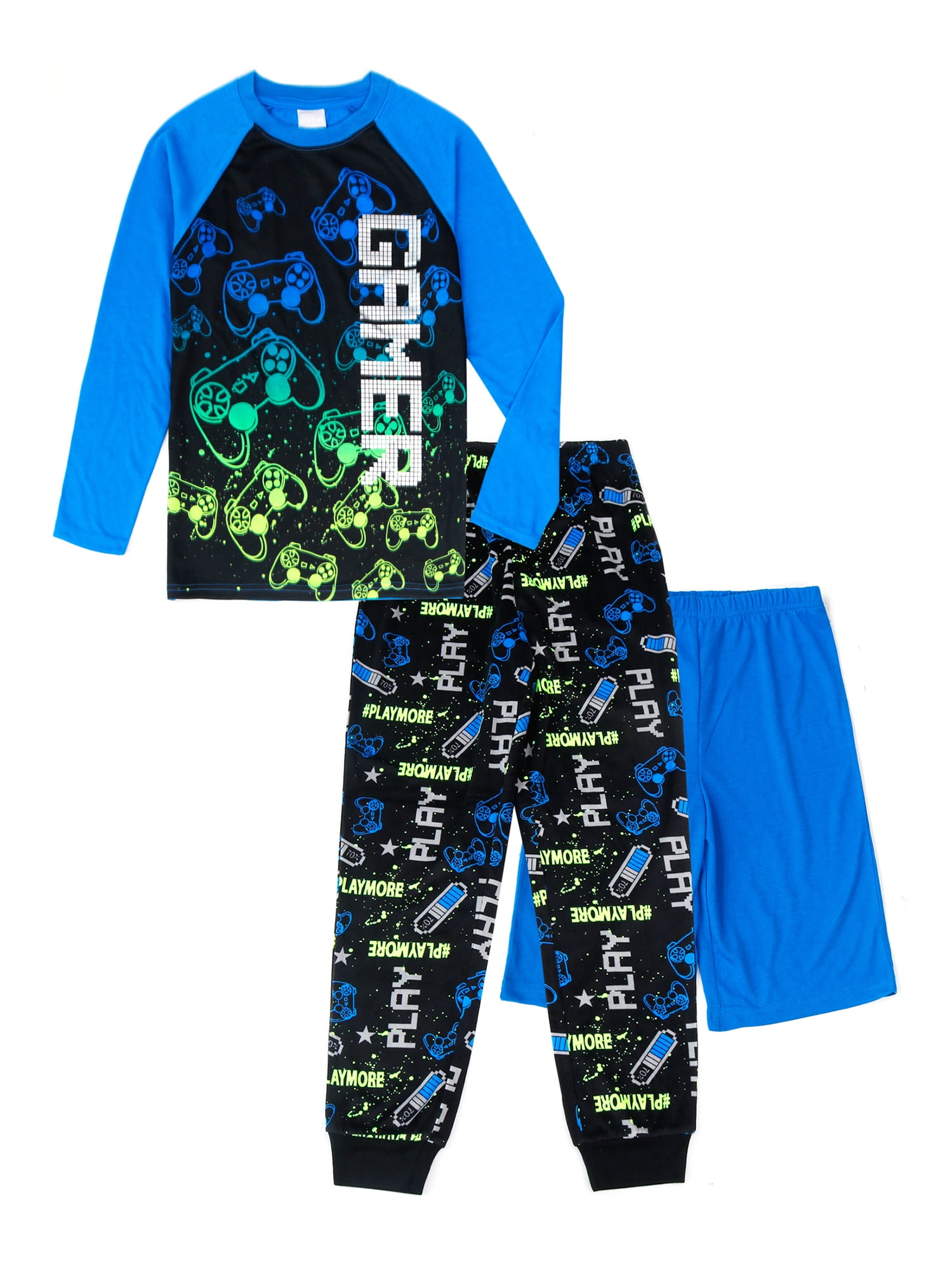 Jellifish Kids Toddler 2-Piece Cotton Pajamas Set,Top & Jogger Pants