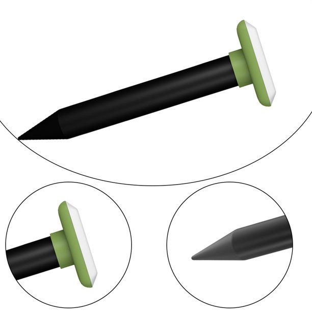 2 dispositivos repelentes ultrasónicos repelentes de animales solares para patio (verde)