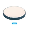 thumbnail image 3 of Uxcell Ceramic Round Planter Saucer Flower Pot Drip Tray Coaster, Gold Dark Blue 6", 3 of 5