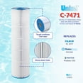 thumbnail image 4 of Unicel C-7471 Replacement 105 SqFt Pool Filter Cartridge (4 Pack), 4 of 8