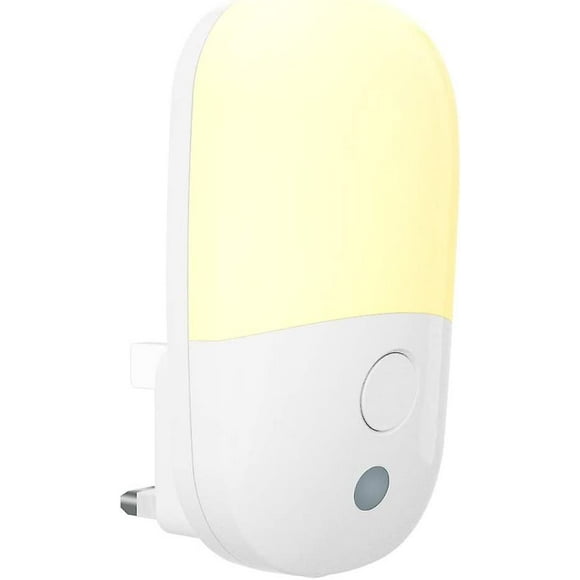 Led Night Light Plug In Walls With Dusk To Dawn Photocell Sensor & Brightness Adjustable 2700k Warm White Lamp, Auto Sensor Night Lighting For Kids/c