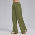 thumbnail image 4 of Gubotare Womens Sweatpants with Pockets Womens Wide Leg Sweatpants High Waisted Baggy Teen Girl Pants (AG,XL), 4 of 5