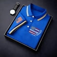 thumbnail image 2 of WAYUTE Mens Polo Shirts Independence Day Patriotic Graphic 250th Anniversary USA Shirt Short Sleeve 4th of July Classic Fit Casual Summer, 2 of 5