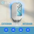 thumbnail image 4 of Zitto Home Flying Insect Trap Refills, 2-Pack Odor-Free Fly Trap Cartridges, 4 of 8