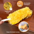 thumbnail image 4 of PEACHICHA 360 Degree Dusters Compatible With Swiffer Hand Duster, Heavy Duty Disposable Replacement Head for Multi Surface Cleaning, Unscented, 20 Count, 4 of 5