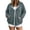 Navy-12, variant on Nugftut Hoodies for Women Plus Size Full Zip-Up Jacket Oversized Lightweight Sweatshirts Baggy Workout Hoodies with Pockets