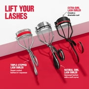 Revlon Triple-Stepped Lash Curler, 3-Tiered Lash Pads for Tug-Free Curling, 1 count