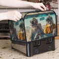 thumbnail image 7 of Yiaed Desert Monkeys Drive Print Two Slice Bread Machine Cover, Universal Size Kitchen Appliance Cover for Bread Machine,Bread Machine Cover, 7 of 7
