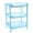 Blue, variant on 3-Tier Plastic Storage Rack - Bathroom & Kitchen Organizer with Non-Slip Shelves, Space-Saving Standing Rack for Toiletries/Cleaning Supplies (Blue)