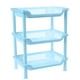 thumbnail image 1 of Estantería de tres niveles, estante de plástico para baño, estante de cocina, estante independiente, estante rectangular, almacenamiento para cocina, organizador de baño, estante de, 1 of 6