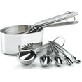 thumbnail image 1 of Cuisipro 747143 Stainless Steel Measuring Cup & Spoon Set, Silver - Standard, 1 of 8