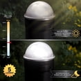 thumbnail image 5 of Classy Caps Summit Chain link Solar Post Cap - Fits 2", 2.5", and 3" Posts - Black ABS, 5 of 10