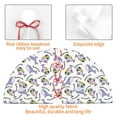 thumbnail image 7 of Cauagu 30" Christmas Tree Skirt Monkey Submarine Captain Pattern Christmas Tree Decorations Tree Mat for Xmas Decorations Occasion Holiday Home Decor -30", 7 of 7