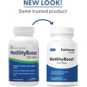 FertilAid for Men, MotilityBoost, Countboost Bundle (1 Month Supply) Fertility Supplements