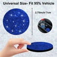 thumbnail image 2 of Syenll 4 Pack Car Cup Holder Coaster, 2.75 inch Universal Cup Holders, Non-Slip Car Accessories Interior Sets, Blue, 2 of 9