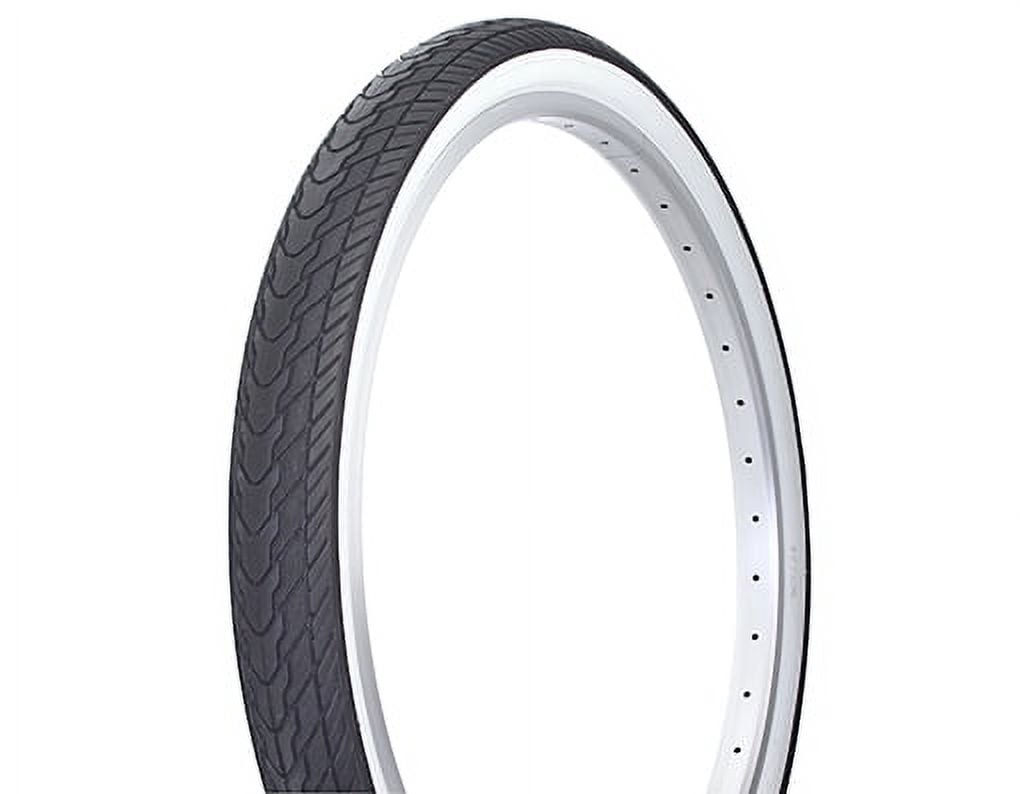 bike Tire Duro 26" x 2.125" Black/White Side Wall DB-7053. , bicycle tires