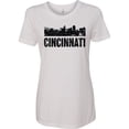 thumbnail image 3 of Inktastic Cincinnati Skyline Grunge Women's T-Shirt, 3 of 5