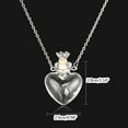 thumbnail image 2 of Transparent Heart Vial Bottle Necklaces for Steel Chain Make a for Wish Blood Vial Necklace Women Jewel, 2 of 9