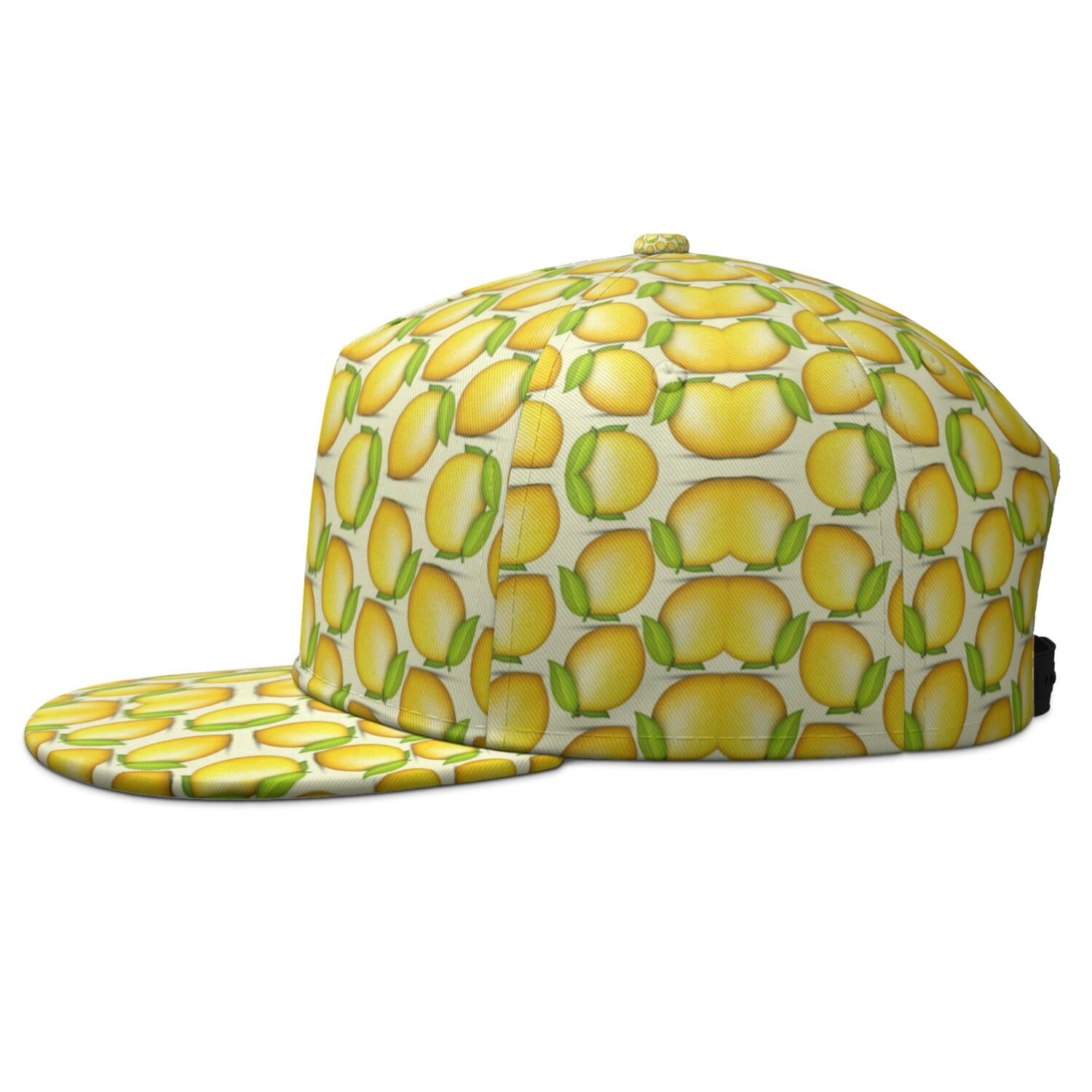 Cute Vibrant Yellow Lemon Branch Hat Lemon Hats main image 2