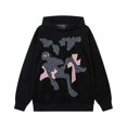 thumbnail image 2 of Sudadera con estampado de calavera de parodia de dibujos animados Y2k, ropa de calle hip-hop, sudaderas con capucha para parejas, sudadera informal perezosa, sudaderas con capucha, 2 of 4