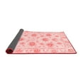 thumbnail image 2 of Ahgly Company Indoor Round Oriental Red Traditional Area Rugs, 4' Round, 2 of 4