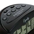 thumbnail image 3 of Equity by La Crosse Insta-Set Black Tabletop LCD Travel Alarm Clock, 31022, 3 of 8