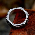 thumbnail image 4 of Timeless Titanium Steel Ring For Men Polished Finish Classic Style Jewelry Size 7 8 9 10 11 12 13 For Men Only, 4 of 5