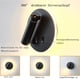 thumbnail image 4 of Lámpara de pared con focos ajustables para pared interior lámpara de lectura lámpara de pared de aluminio cama negra LED pasillo dormitorio escalera hotel lámpara de noche interior, 4 of 5