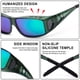 thumbnail image 3 of Gafas de Sol Polarizadas UV400 IGnaef para Usar sobre Gafas Unisex, 3 of 5