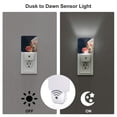 thumbnail image 3 of Honeii Poker Chips Print LED Night Light with Light Sensor, Night Lights Plug Into Wall,Ideal for Bedrooms and Hallways-UK, 3 of 7