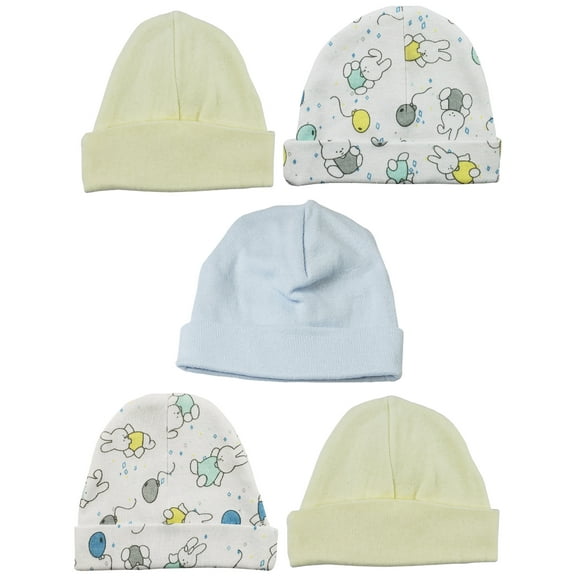 Bambini Boys Baby Caps (Pack of 5)