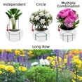 thumbnail image 5 of WLGJL 12 Pack Tall Snake Plant Support Stakes Half Round Peony Cages and Supports for Indoor and Outdoor Plants – Plant Cage Ring Support for Flower - Peony, Tomato, Hydrangea, 5 of 7