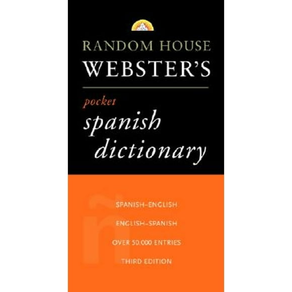 Pre-Owned Random House Webster's Pocket Spanish Dictionary, 3rd Edition (Paperback 9780375705663) by Random House