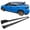 Matte Black, variant on Ikon Motorsports Side Skirts Compatible With 2019-2025 Toyota Corolla Hatchback 5DR T Style Gloss Black Left Hand Right Hand Rocker Panel Extensions Pair