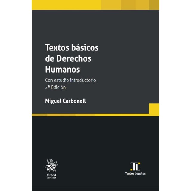 Textos básicos de Derechos Humanos Tirant Lo Blanch 2ª Edición 9788411474566