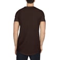thumbnail image 2 of Ma Croix Men's Hip Hop Casual Longline Hipster Urban T-Shirts, 2 of 6