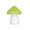 Green, variant on Colorful Solar Garden Mushroom Light ,4.72" x 4.72" x 5.71" Plastic Mushroom Lamp, Solar-Powered Waterproof Outdoor Decor for Yard, Terrace, Path & Fence, Tool-Free Install