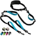 thumbnail image 1 of Hands Free Leash for 2 Large and Medium Dogs - Anti-Pull Leash with Reflective Stitching for Dogs - Dog Accessory for Jogging, Walking, Hiking, Climbing, 1 of 5