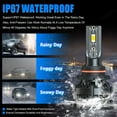 thumbnail image 6 of Quayub H11 9005 LED Headlight for 2007-2020 GMC Sierra 2500 Hi Low Beam White, 6 of 12