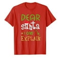 thumbnail image 2 of Waiimak T-Shirt Drôle Santa à Manches Courtes pour Hommes Mode Col Rond, 2 of 4